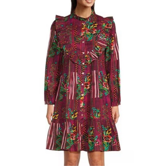 NWT Ro’s Garden Roma Campeche Dress L - Picture 1 of 6